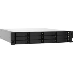 QNAP TS-1232PXU-RP-4G NAS 12-Bay [0/12 HDD/SSD, 2x 2,5 GbE, 2x 10 GbE SFP+, 1x PCIe-Steckplatz, 4x USB, 4GB RAM]